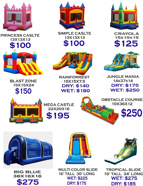 business plan for bounce house rental